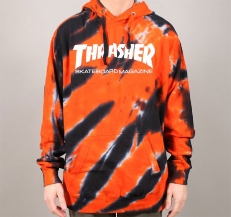 Thrasher tiger stripe hoodie sale